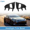 Toyota 86 Car Front Left & Right Headlight Trim Bezels (2016-2020)