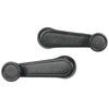 Hilux LN65 YN65 YN67 83~88 Front or Rear Black Window Crank Handles Pair
