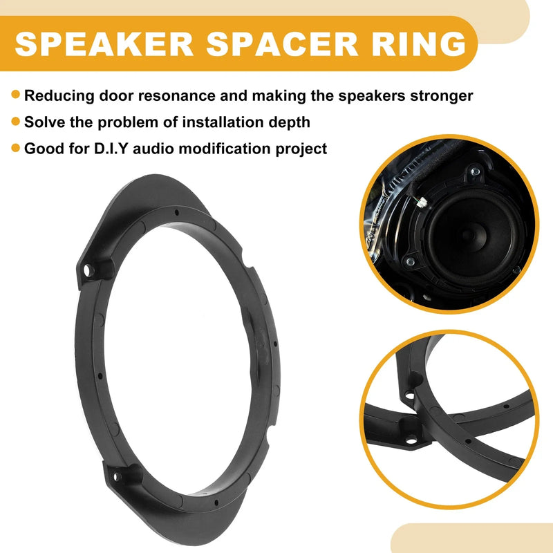 Mazda 8 Tweeter Speaker Spacer Rings (2011-2015)
