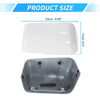 Ford F250 F350 Super Duty 2 x White Top Half Door Mirror Cap Covers (2008-2016)