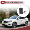 Nissan Murano (2009-2013) Black Brown Faux Leather Gear Shift Knob Cover
