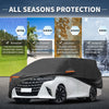 Toyota Alphard Car Cover Waterproof Aluminum Film Cotton with Zipper