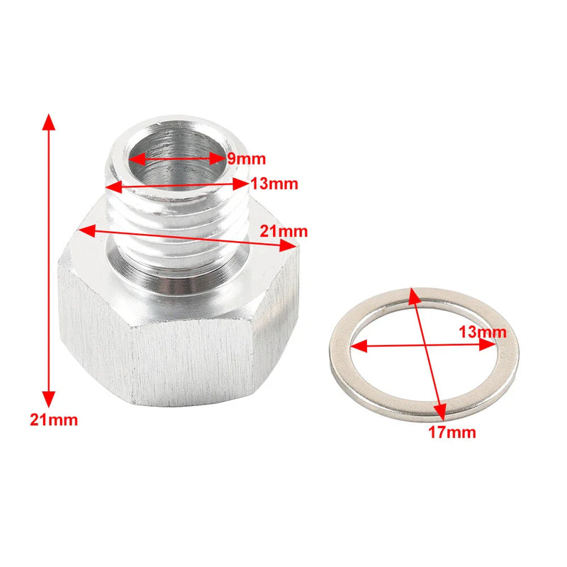 GM LS Engines M12x1.5 to 1/8 NPT Oil Pressure Sensor Adapter
