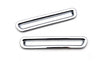 Honda CR-V (2023) 2 x pcs Chrome Rear Fog Light Frame Lid Cover Trim (2023)
