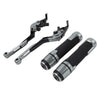 Yamaha YZF R1 R6 Titanium Extendable Brake Clutch Lever Grip Set