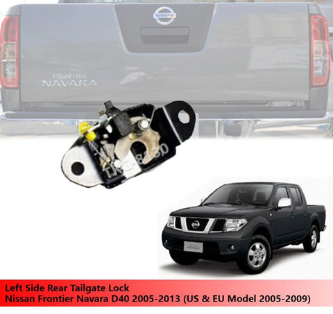 Nissan Navara D40 Rear Tailgate Lock Latch (2005-2009)