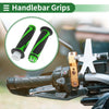 Motorcycle Green 7/8" 22mm Hand Grips Cover Kit