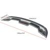 Ford Mustang 2015-2022 Real Carbon Fiber Refit Rear Wing Trunk Spoiler