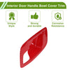Dodge Charger Interior Door Handle Bowl Cover Trim ABS 5Pcs (2011 - 2021)