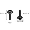 Motorcycle M5 5mm 10 x Motorcycle Windscreen Screws Fairing Windscreen Screw Bolt