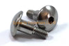 Suzuki 2x Bajo carenado tornillos inoxidable m6 18mm cabeza 10mm hombro