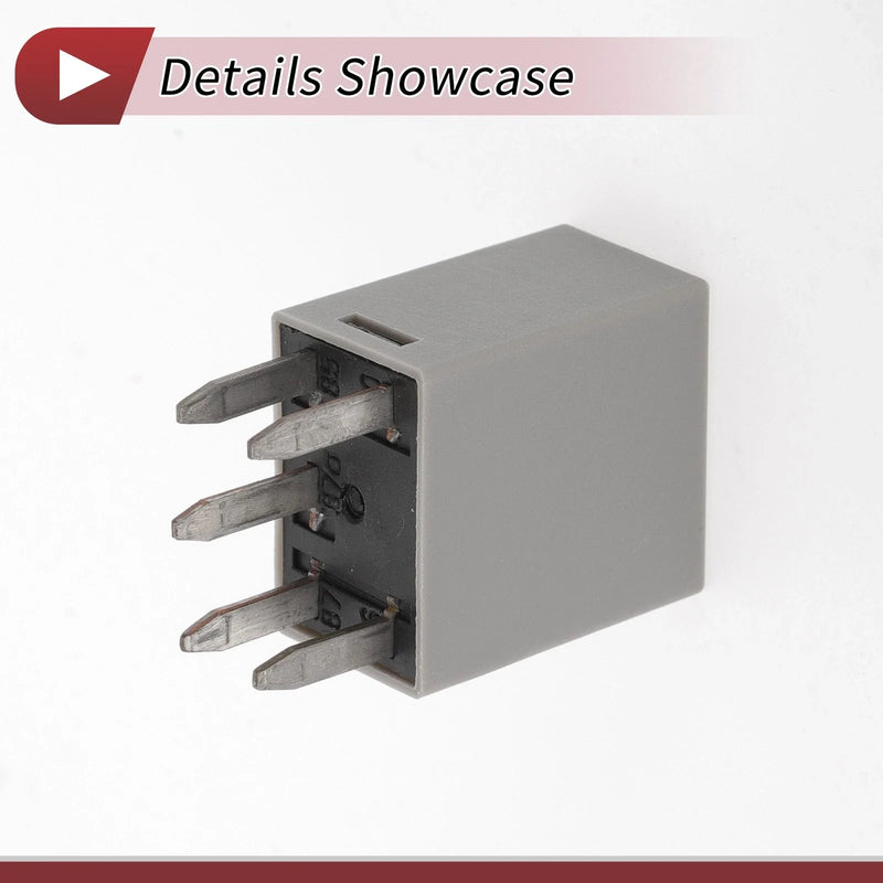 Buick (1994-2013) 12V 20A / 30A Gray 5-Pin Multi-Purpose Relay