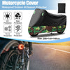 Make Model Motorcycle Cover / XXXXL / Full Cover Black Camouflage