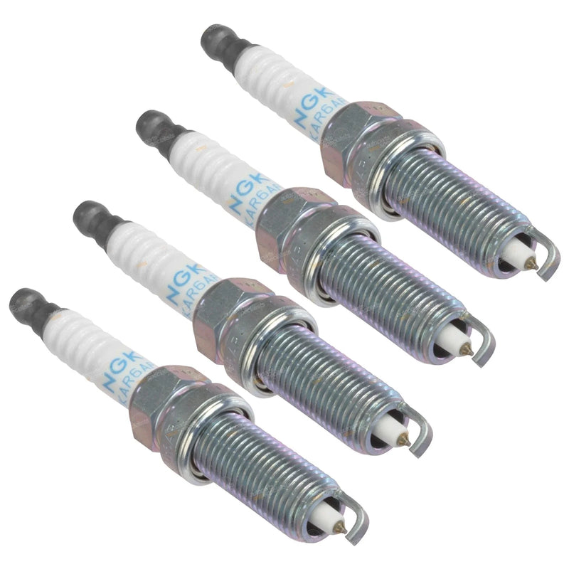Nissan X-Trail T31 Set of 4 NGK Spark Plugs 4 cyl 2.0L MR20DE (2010-2014)
