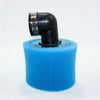 PIT QUAD DIRT BIKE ATV 35mm 90�� Bent Angled Air Filter Pod Cleaner