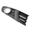 VW Polo 1 x Black ABS Left Front Bumper Fog Light Cover (2011-2013)