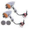 Harley Davidson LED Turn Signal Brake Blinker Lights Chrome
