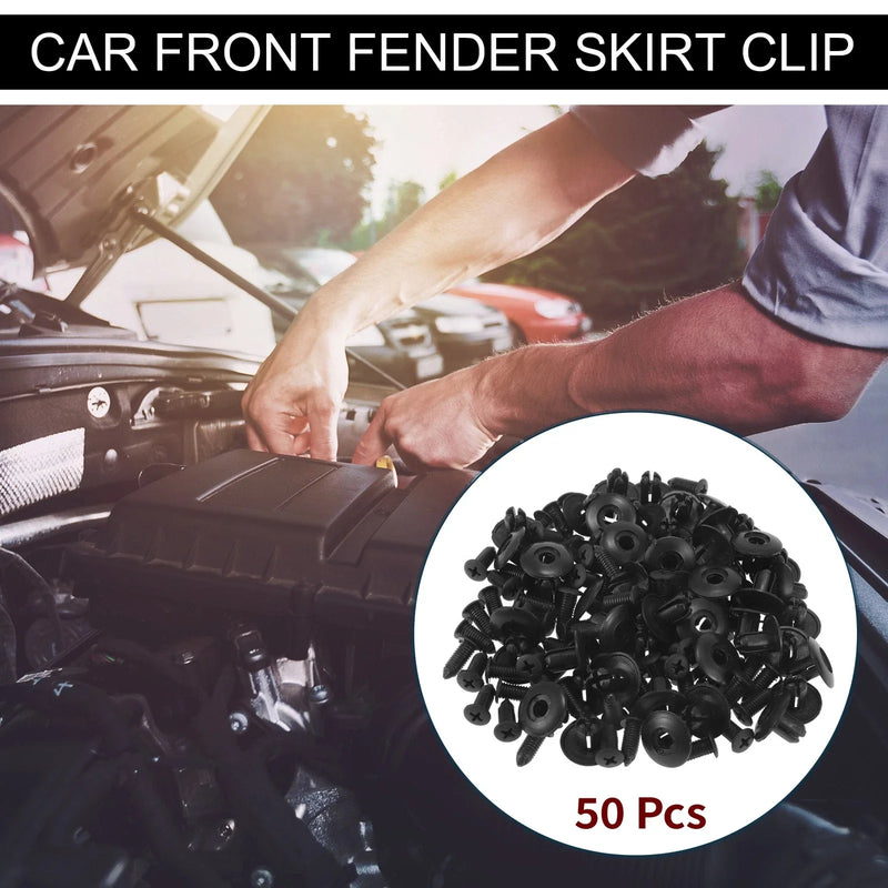 Kia Soul 1.6L 2.0L 50 Pcs Front Fender Skirt Clips (2010-2019)