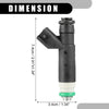 Jeep Grand Cherokee (1999-2000) - 2 x Inner Engine Components Fuel Injectors