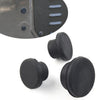 Jeep Wrangler JL (2018 - up) Black Tailgate Rubber Dust Plugs 3 x
