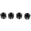 Harley 883 4 x Motorcycle Engine Screw Topper Cover Head Bolt Caps Black