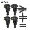 Ford F-150 4pcs Front Windshield Washer Nozzles Kit (2004-2014)