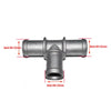 Cooling Water Hoses 3/4" x 3/4" x 3/4" Hose Connector Tee