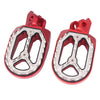 Suzuki RMZ250 RMZ450 Red Racing Footpegs (2010-2015)