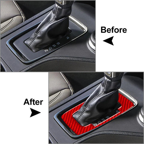 Ford Ranger 2015-2022 Carbon Fiber Gear Shift Panel Cover Trim