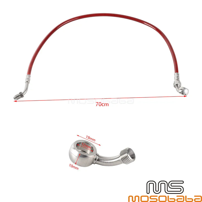 Harley Softail Fat Boy 114, Fat Bob 114 27.5" Brake Line (2018-2023)