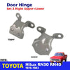 Door Hinge Upper Lower RH Set 2 Fits Toyota Hilux RN30 RN40 Pickup 1979-83 D08