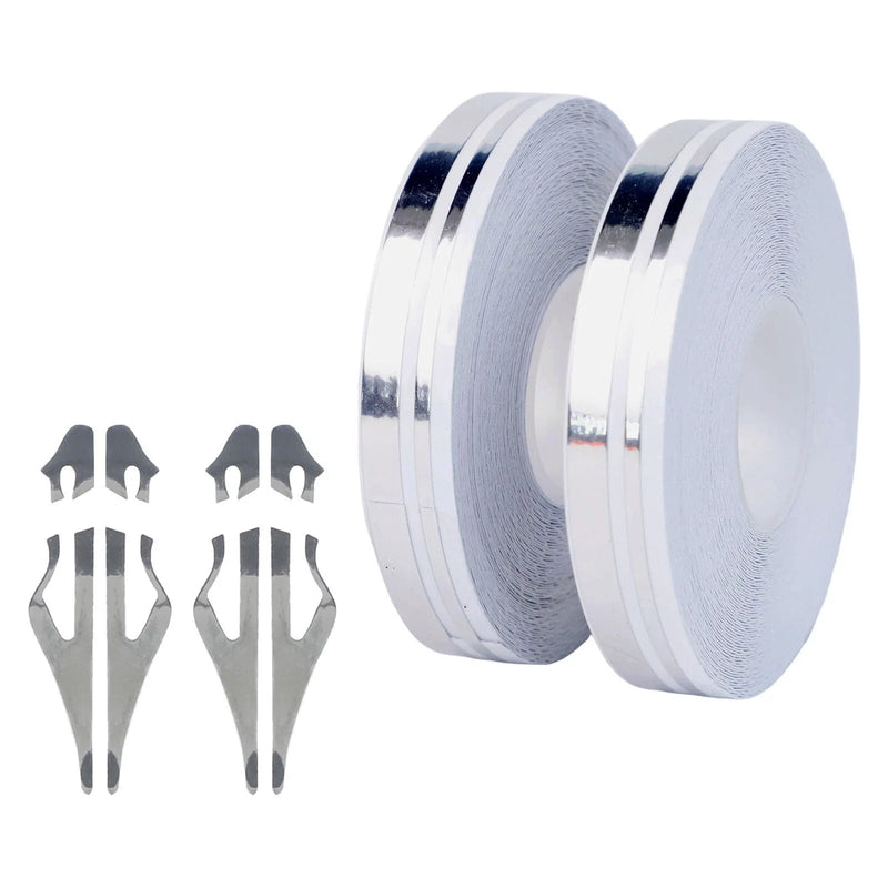 STREAMLINE Double Line Tape Non-Fading Stripe Stickers Scratch-Resistant