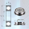 F626ZZ Bearings F626ZZ 10 x 6x19x6mm Deep Groove Ball Bearing