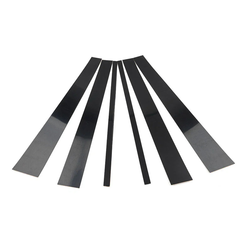 Ford Expedition, Navigator 6pcs Black Center Pillar Posts Trim (1997-2016)