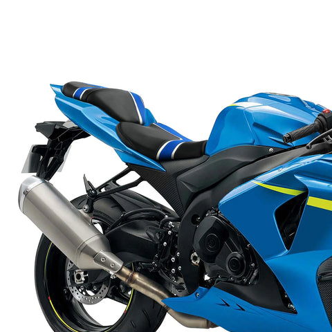 Suzuki GSXR1000 Driver & Passenger Seats Black Blue (2009 - 2016)