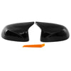 BMW X3 F25, X5 F15, X6 F16 Glossy Black Door Side Mirror Cover Caps (2014-2018)