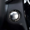 Benz C-Class 2015-2018 Carbon Fiber Engine Start Stop Cover Ring Trim Fit