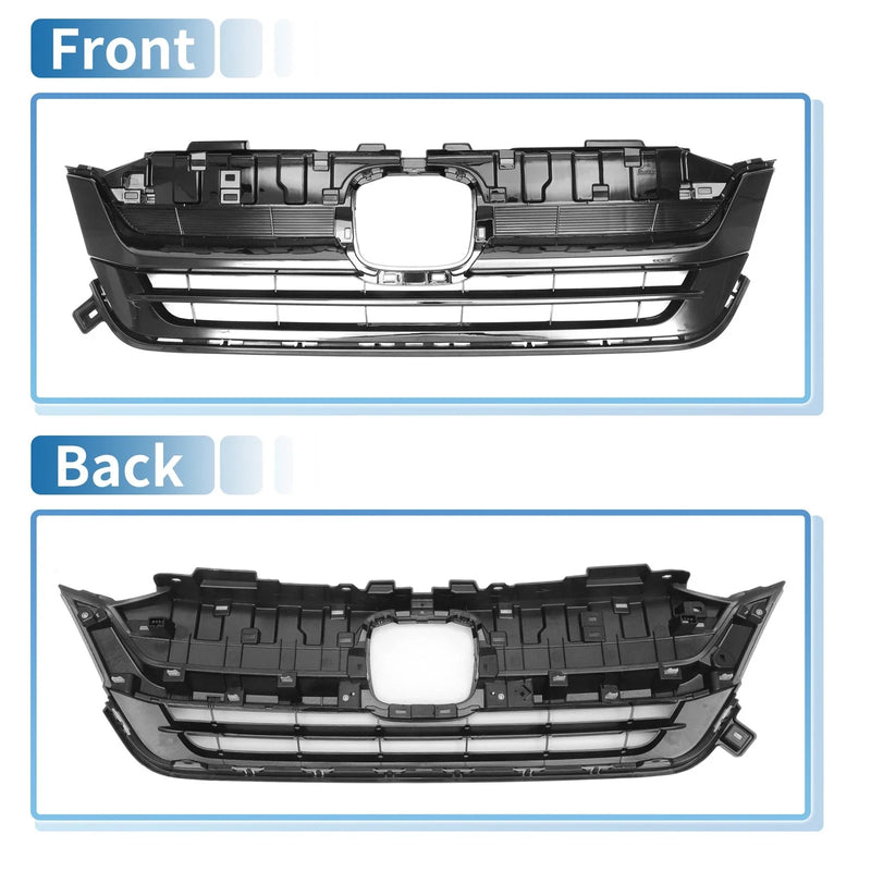 Honda Pilot 2019-2020 5 Door EX 2WD Black 1 Set Front Bumper Grille