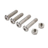 Harley Sportster XL883 XL1200 Dyna Rear Shock Absorber Mounting Bolt