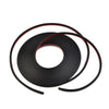 5M Slanted T Shape Car Trim Seal Strips Weatherstrip Headlight Bumper Lip Insert