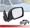Toyota Hilux MK4 MK5 RH Manual Side View Mirror Black (1998-2004)