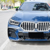 BMW X6 2 x Carbon Style Front Bumper Side Air Vent Trims (2019-2022)