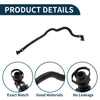 BMW 550i (2013 - 2016) Rubber Black Radiator Hose