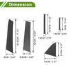 Chevy Cruze Carbon Fiber Black 10 x Pillar Window Trim (2011 - 2015)