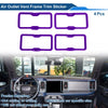 Ford Bronco Purple Air Condition Outlet Vent Trim Cover Frame 4 x (2021-2024)