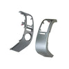 Toyota Prius 1 Pair Grey Center A/C Dash Air Vent Cover Trim (2004-2009)