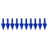 Motorcycle 10Pcs Blue Windshield Screws & 5MM Bolts