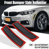 BMW F30 340i Bumper Reflector Smoky Black