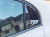 Honda Civic 2 x Carbon Fiber Side Vent Window Scoop Louver Trim (2006-2011)