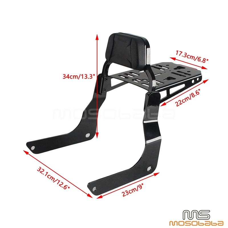 Harley Softail Fat Bob114 FXFBS Luggage Rack Sissy Bar (2018-2025)